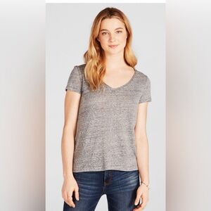 NWT aereopostale Prince & Fox Hampton Tee- gray- small